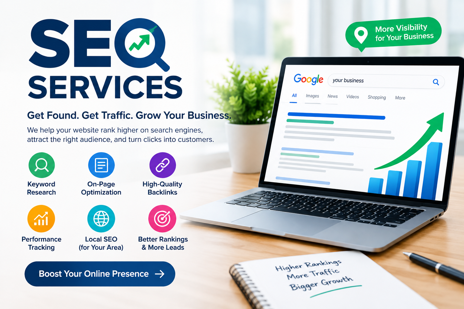 SEO services by London Broadcasting And Trading