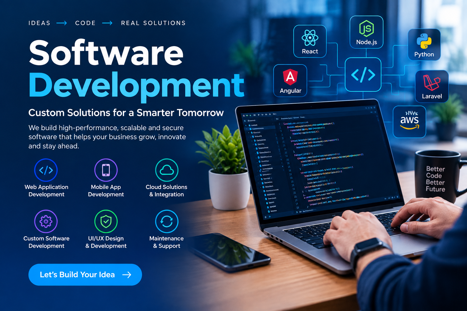 Software development services by London Broadcasting And Trading